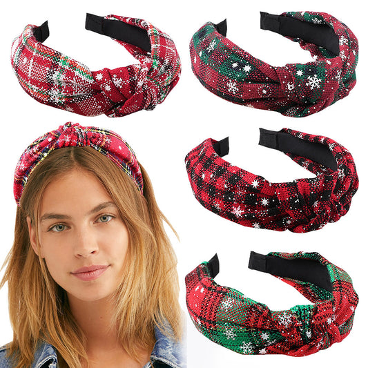 European And American Party Head Buckle Christmas Decorations