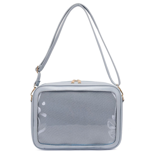 Cute, Simple And Transparent Student Color Contrast Single Shoulder Messenger Bag