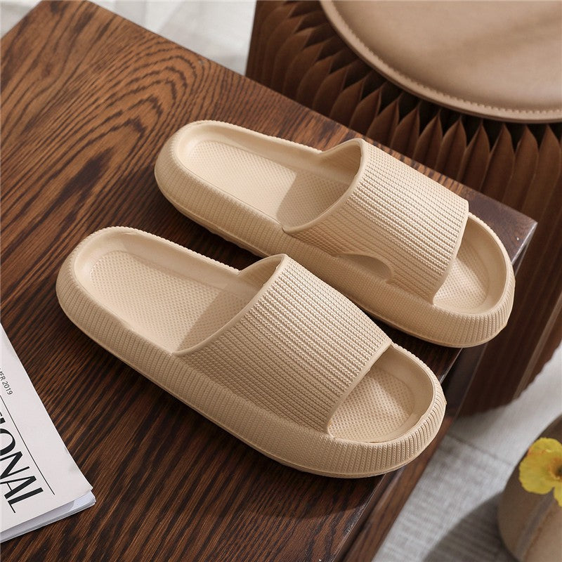 Men's And Women's Fashion Casual Solid Color Non-slip Slippers