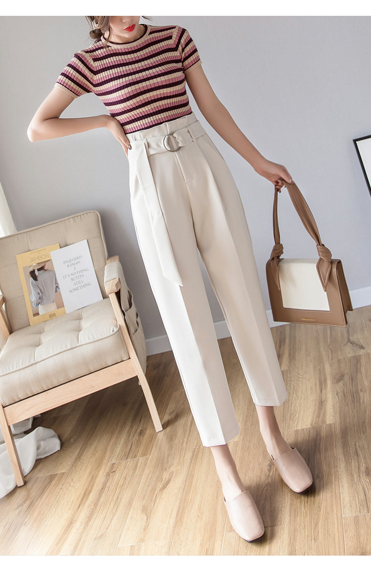 Women's Spring And Autumn Professional Temperament Suit Pants