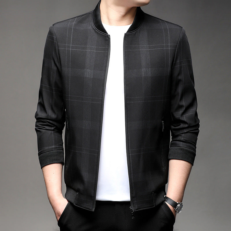 Men's Middle-aged And Young Dad's Top Thin Jacket For Men