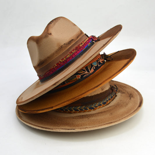 Fashion Retro Original Design Fedora Hat European And American Fur Felt Hat