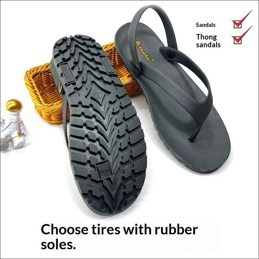 Thai Men's Sandals Tire-rubber Flip-flops