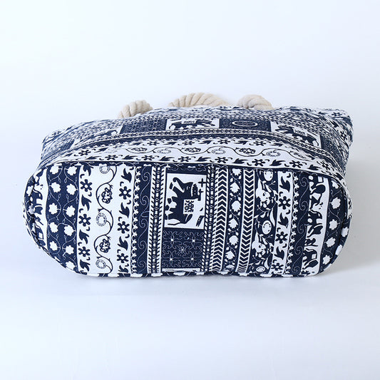 New Casual Simple Canvas Women's Shoulder Bag