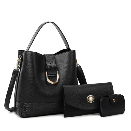 Urban Minimalist Large-capacity Hand-held Single-shoulder Crossbody Mother-daughter Bag