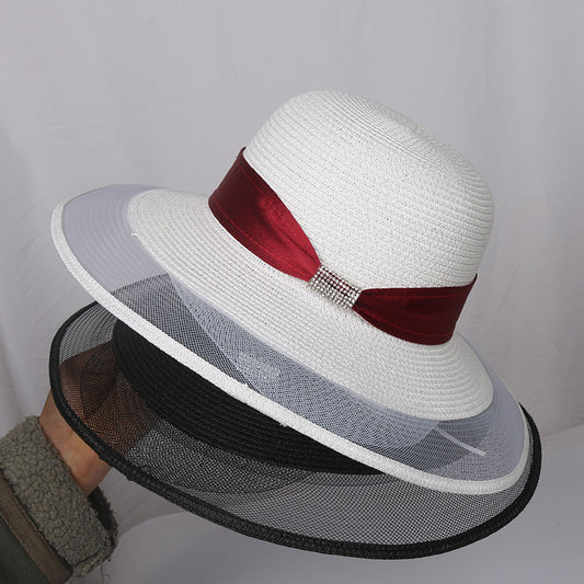 Women's Summer Beach Sun Protection Shade Casual Straw Hat