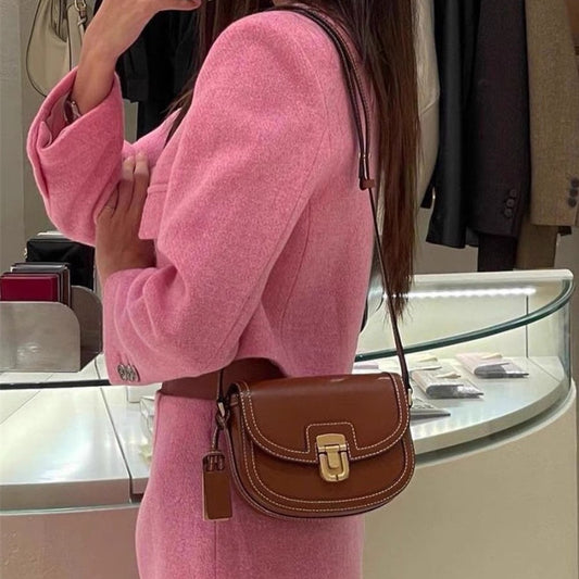 Sadeltaske Fashion Skuldertaske Crossbody Taske Pendlertaske