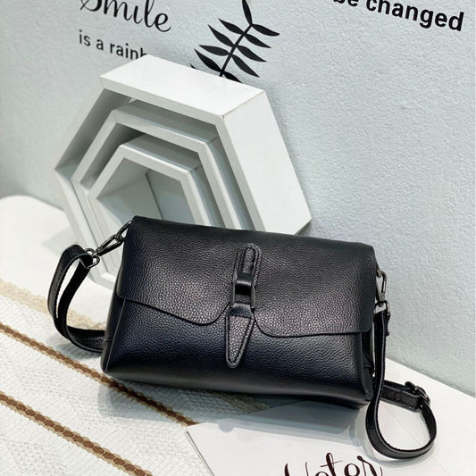 Top Grain Leather Casual Shoulder Crossbody Bag