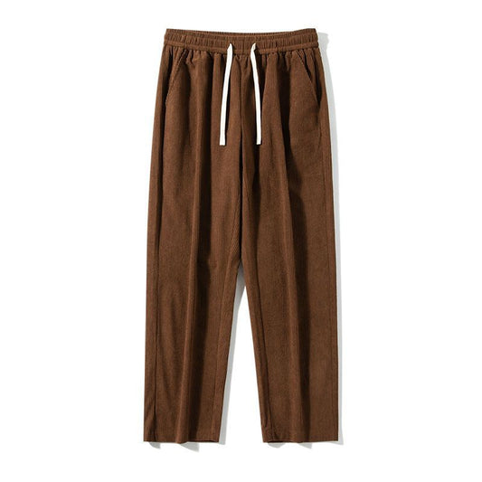 Men's Loose Drawstring Elastic Waist Jeans