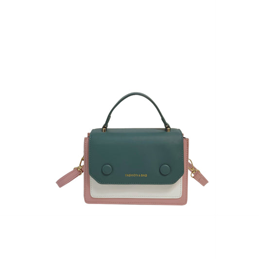 Trendy Hit Color Crossbody Female Western Fashion One-shoulder Small Square Bag