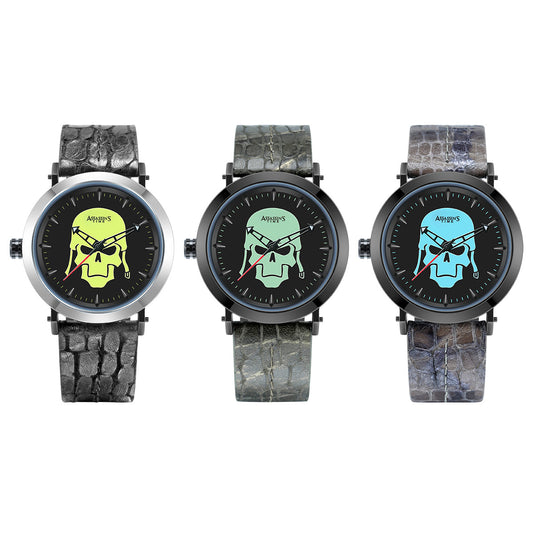 The Lone Skeleton Warrior Watch Allows You To Play Out Of The Pattern