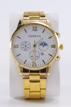 Men's Steel Belt Quartz Sports Watch