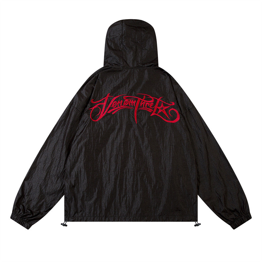 Men's Spring And Autumn Casual Hooded Jacket