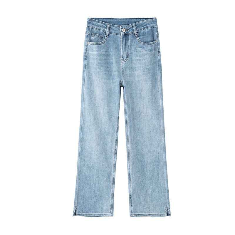 Fashion Personality Wide Leg Jeans For Women