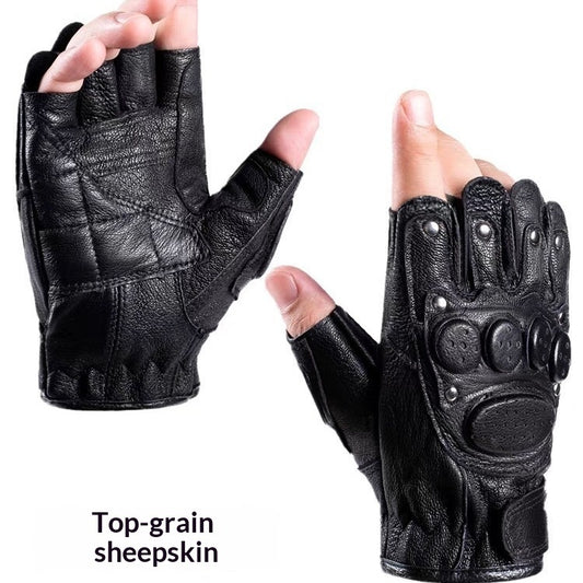 Outdoor Tactical Training Non-Slip Leather Gloves