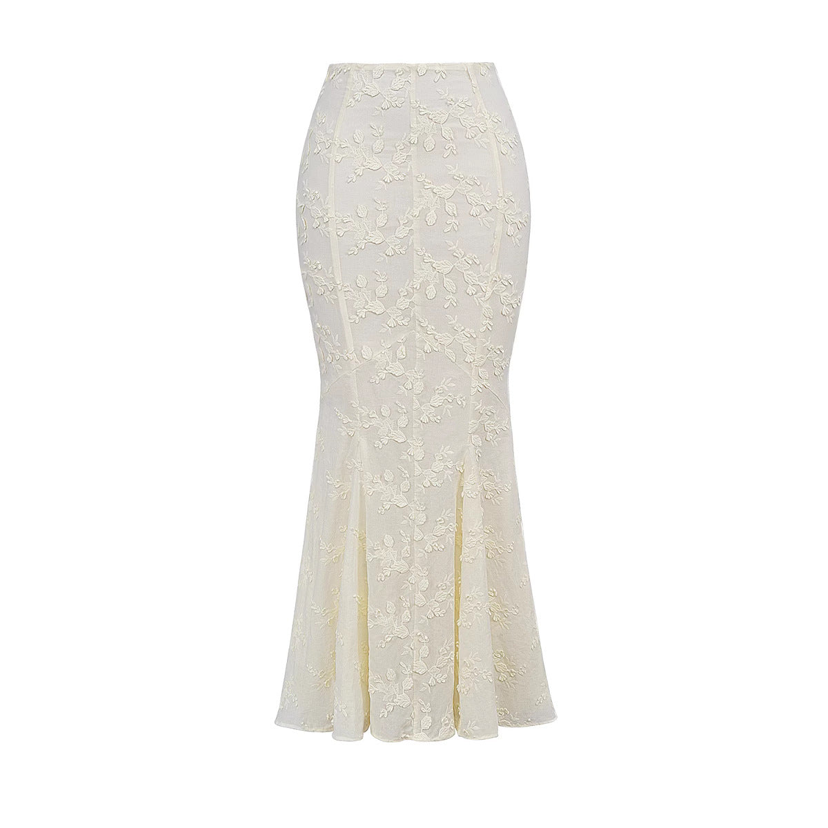 Figursyet Sexet Broderet Elegant Rørformet Minikjole
