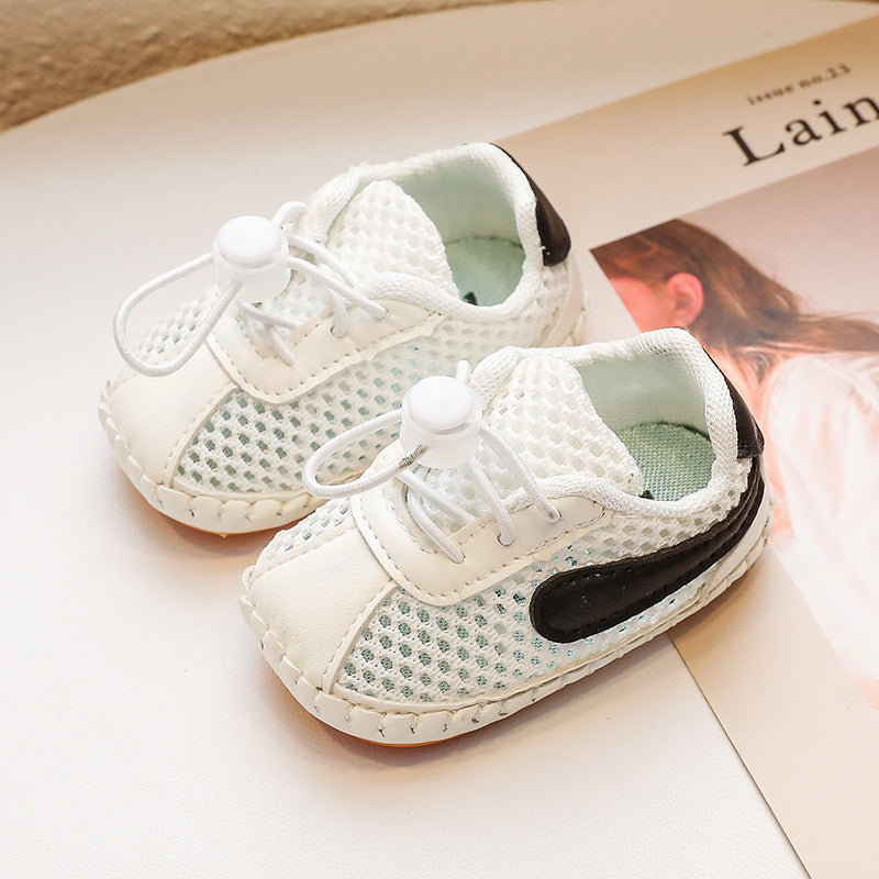 Male And Female Baby Hollow Soft Bottom Soft Bottom Non-slip Sandals