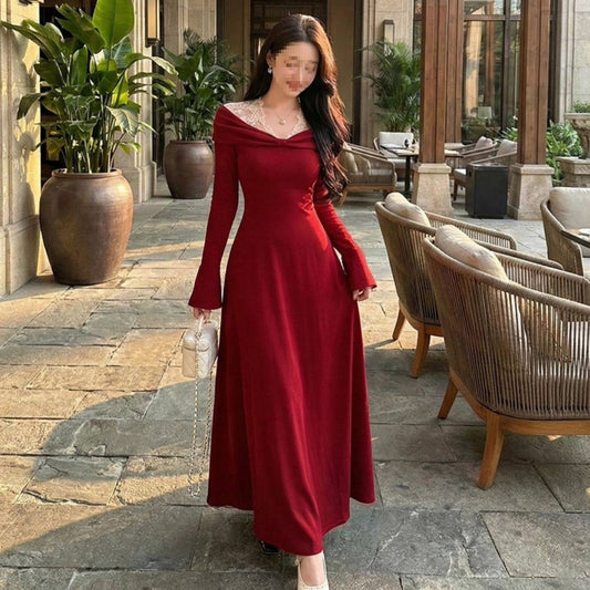French-style Sweet Lace Dress For Women