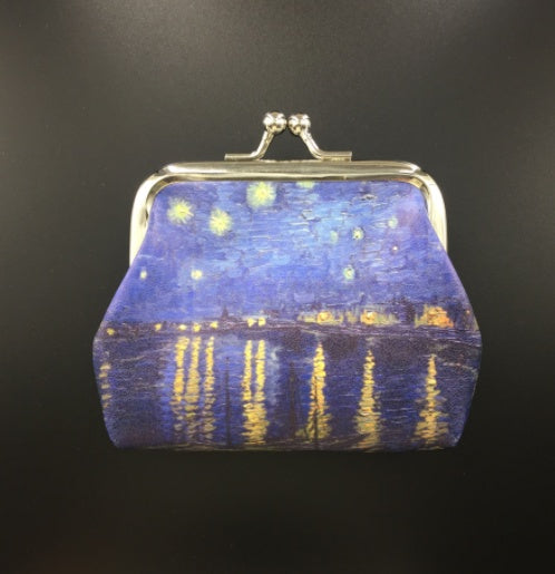 Fashion Simple Starry Sky Print Coin Purse