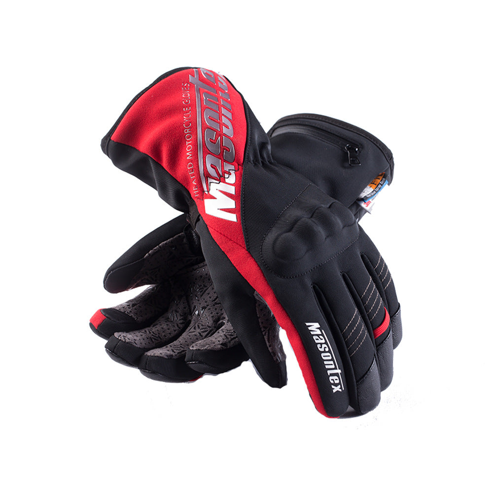 Electric Heating Touch Screen Gloves For Outdoor Skiing