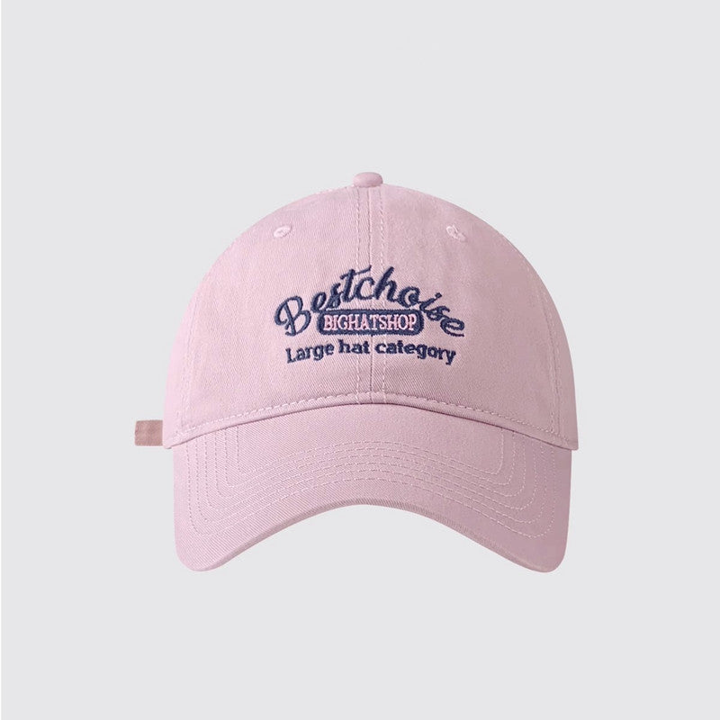Summer Sun Protection Wide Brim Big Head Circumference Hat