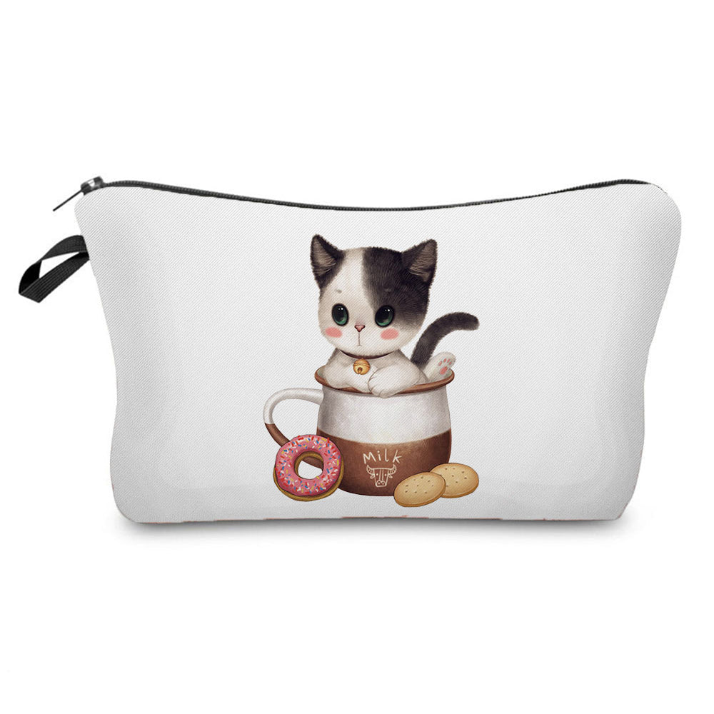 Creative Printing Portable Travel Wash Bag Large Capacity