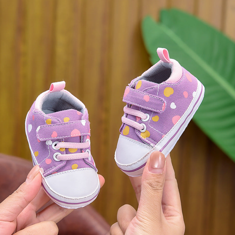 Baby Shoes Casual Canvas Shoes For Babies With Soft Soles