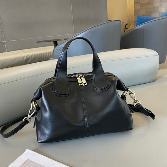 Gradient Color Storage Handbag Advanced Vintage