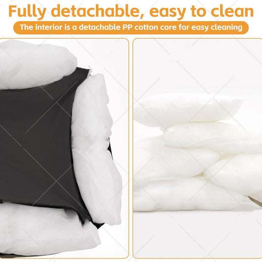 Travel Car Kennel Removable And Washable Pet Car Kennel