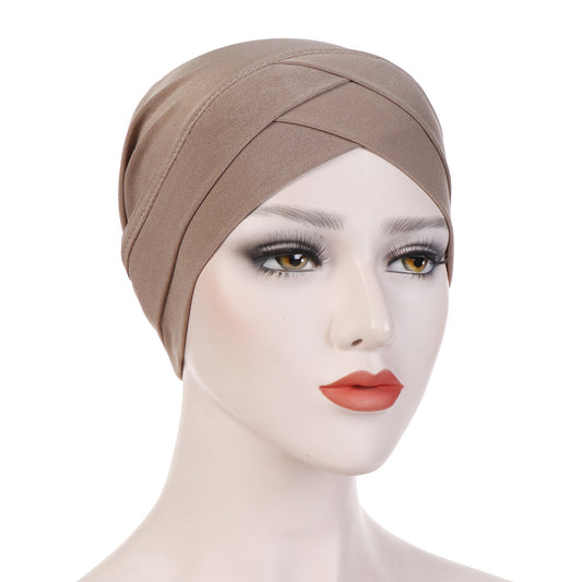 Sun Protection Home Mom Cap Hood Set Wrap Head Hat