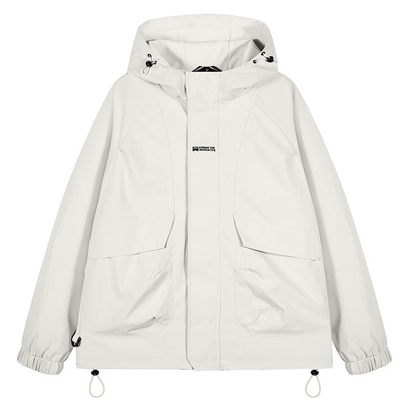Outdoor Casual Sports Hooded Windproof Jacket
