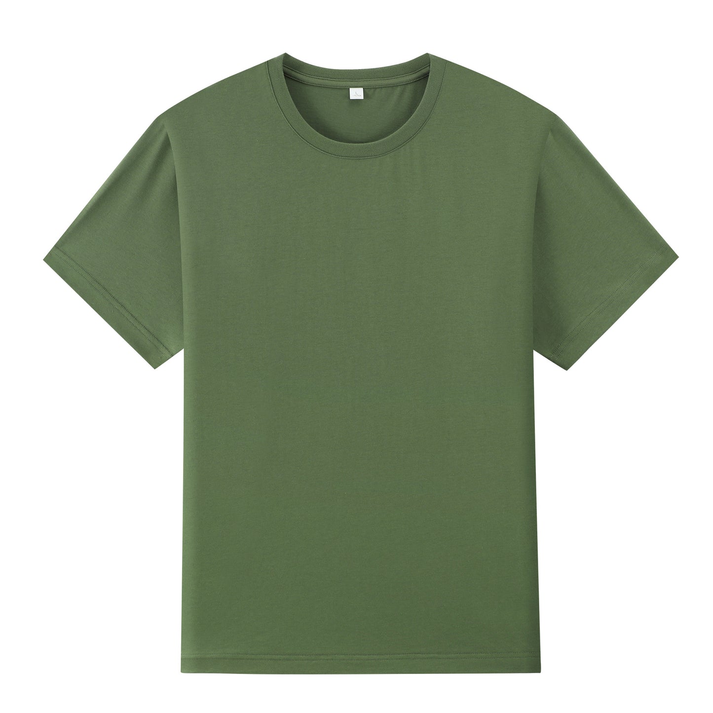 Heavy Cotton Round Neck Overalls T-shirt