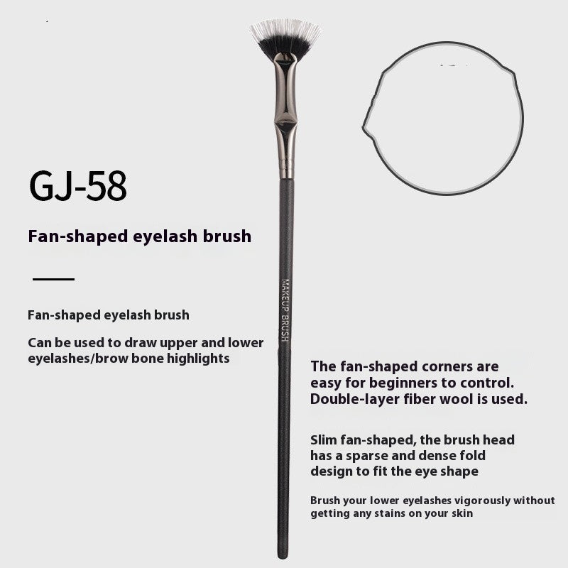 Folding Angle Mascara Brush Elbow Very Thin Head