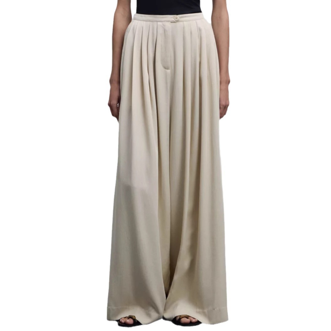 Fold Pendant Casual Mopping Pants
