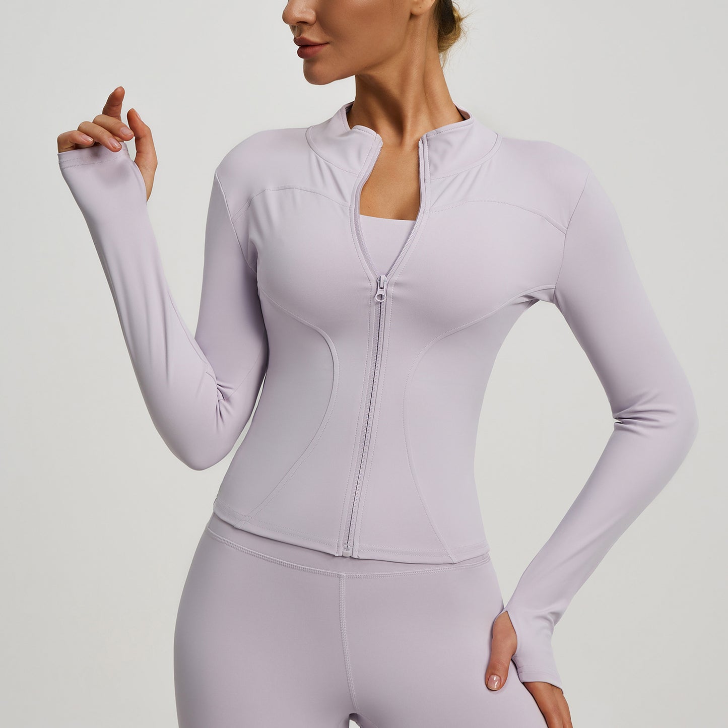 Fashion Casual Slim-fit Yoga Wear Women's Coat
