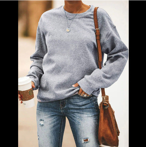 Europæiske og amerikanske plus size dametøj sweater