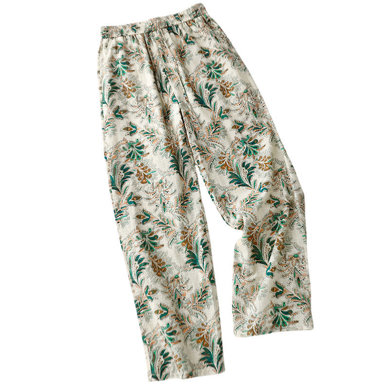 Womens Casual Versatile Wide Leg Pants