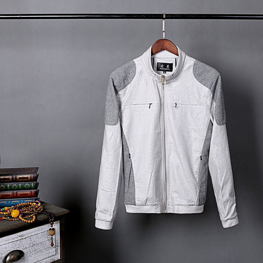 Men's Thin Linen Jacket Fashionable And Comfortable