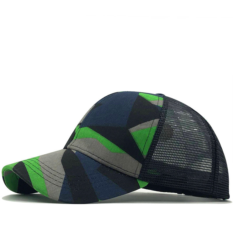 Sunscreen Camouflage Baseball Hat Fishing Duck Tongue