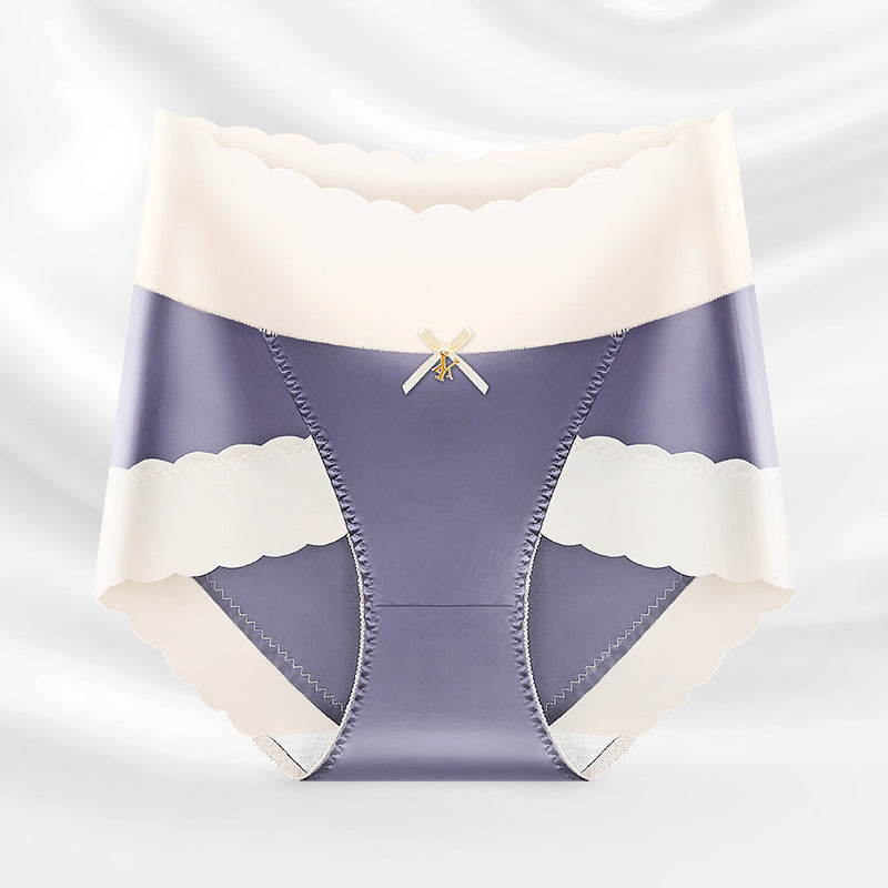 Fashion Light Luxury Satin Bow Briefs