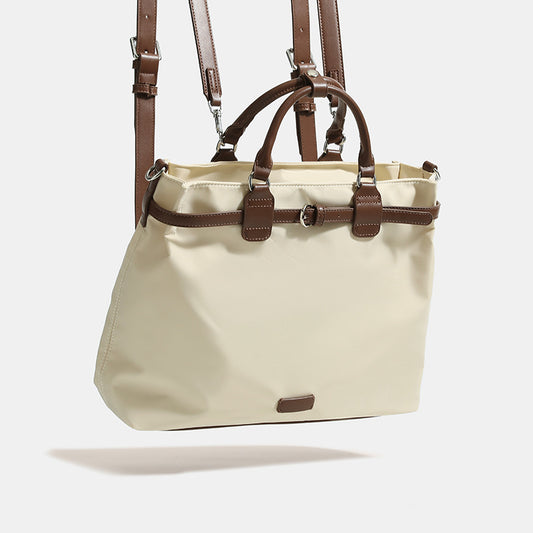 Women's Simple Large-capacity Nylon Shoulder Tote Bag