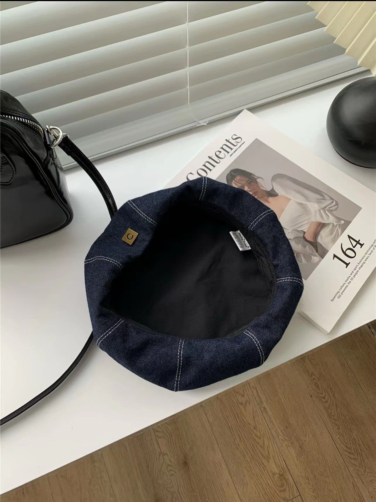New C-letter Japanese Versatile Cowboy Beret