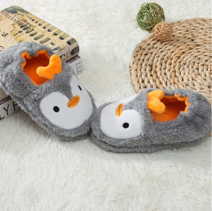 New Cartoon Children's Cotton Slippers