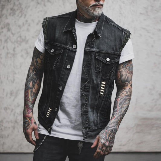 Men's Motorcycle Vest Motorcycle Vest Sports Four Seasons Leisure