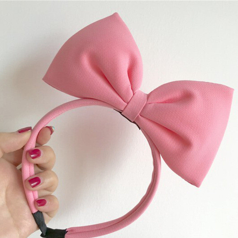 Red Cartoon Headdress Bow Headband