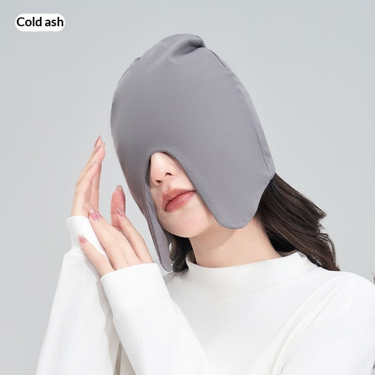 Anti-sleep-tossing Hair-pressing Light-blocking Thin Sleep Cap