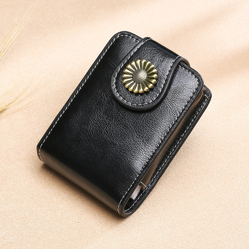 Women's Trumpet Simplicity Solid Color Cosmetic Bag