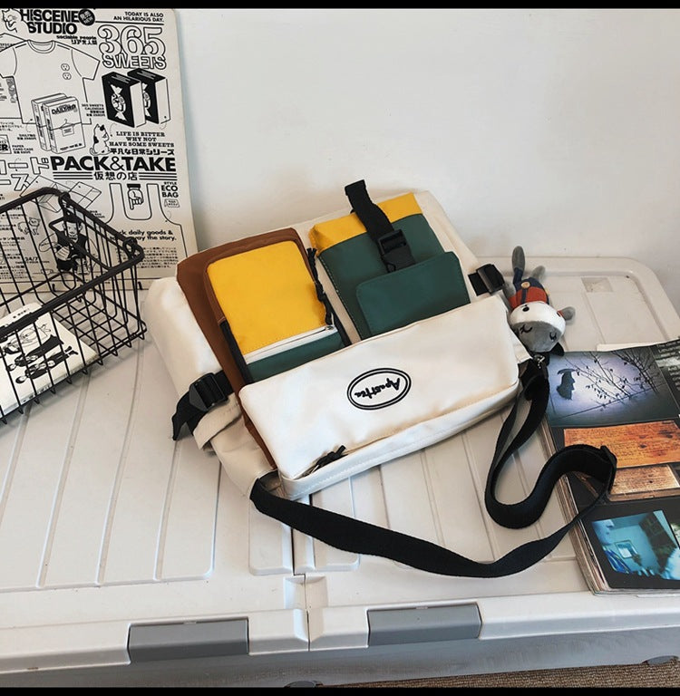 Large Capacity Canvas Casual Shoulder Bag