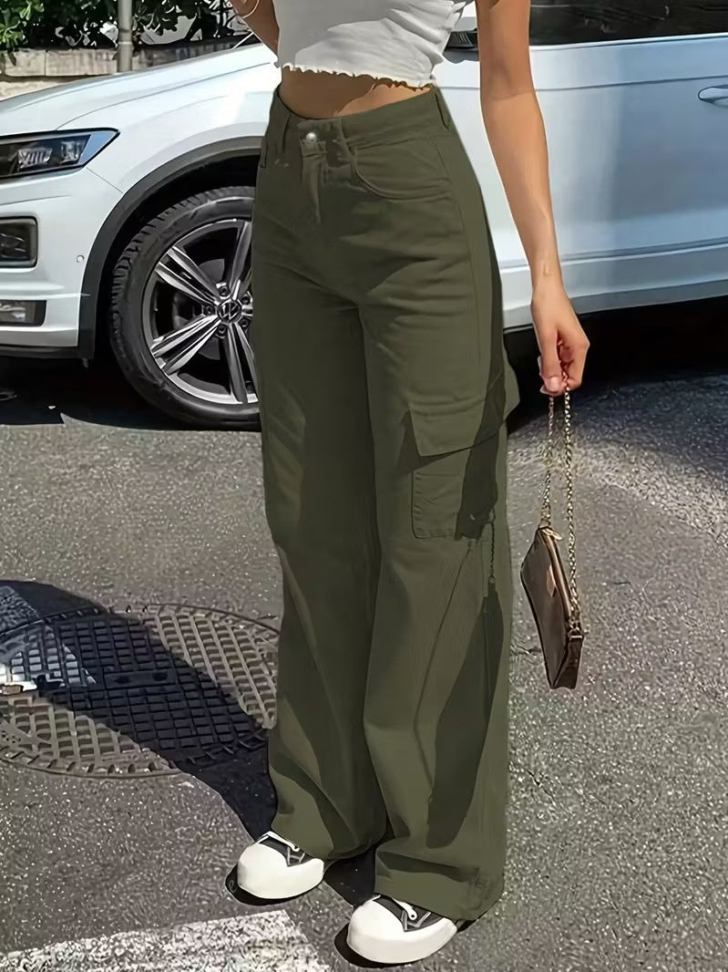 Straight Long Casual Pants Women's Autumn