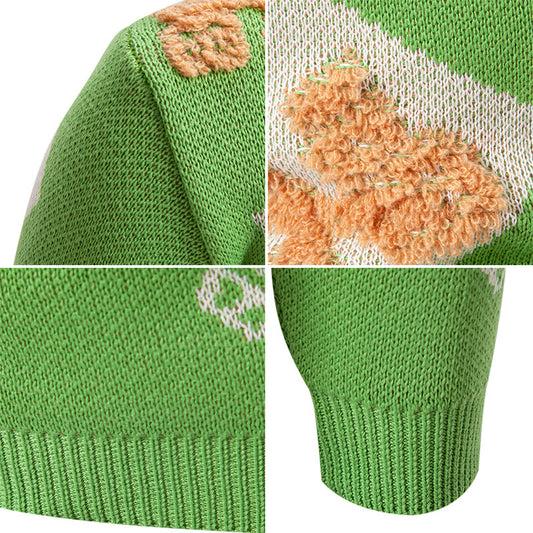 Ny Strik Half Turtleneck Mode Sweater Mænd